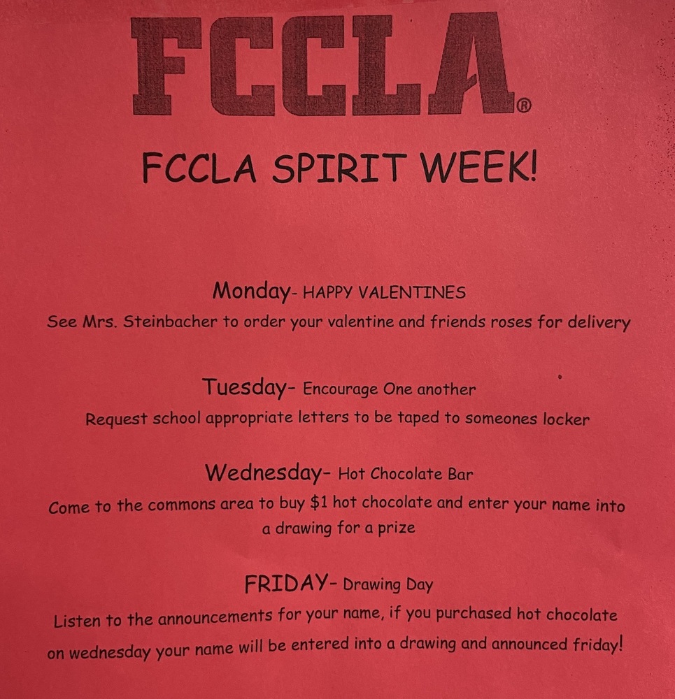 Fccla Spirit Week Oskaloosa Public Schools Usd 341